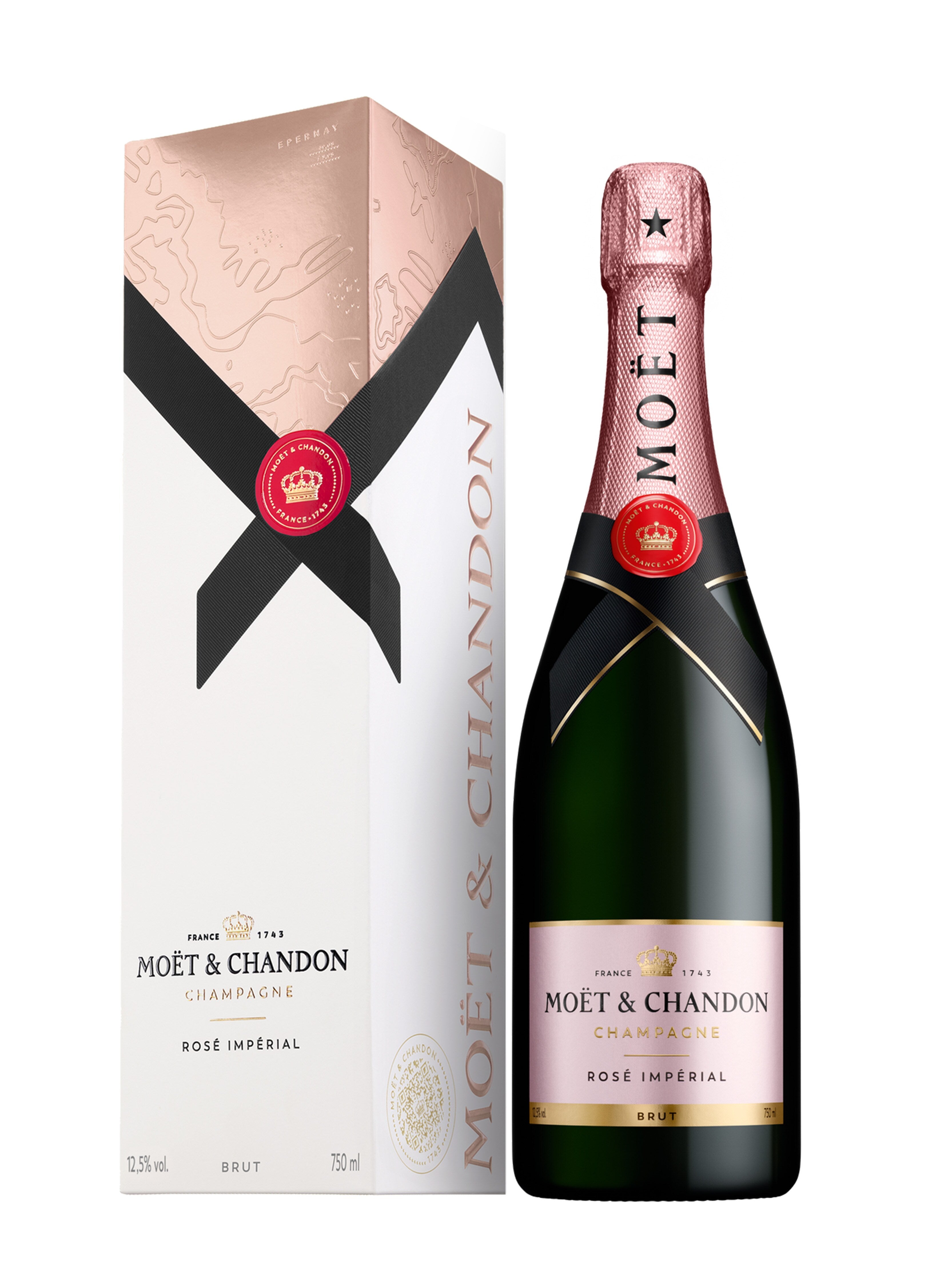 Moët & Chandon Rosé Impérial - Bouteille sous étui - 75 CL