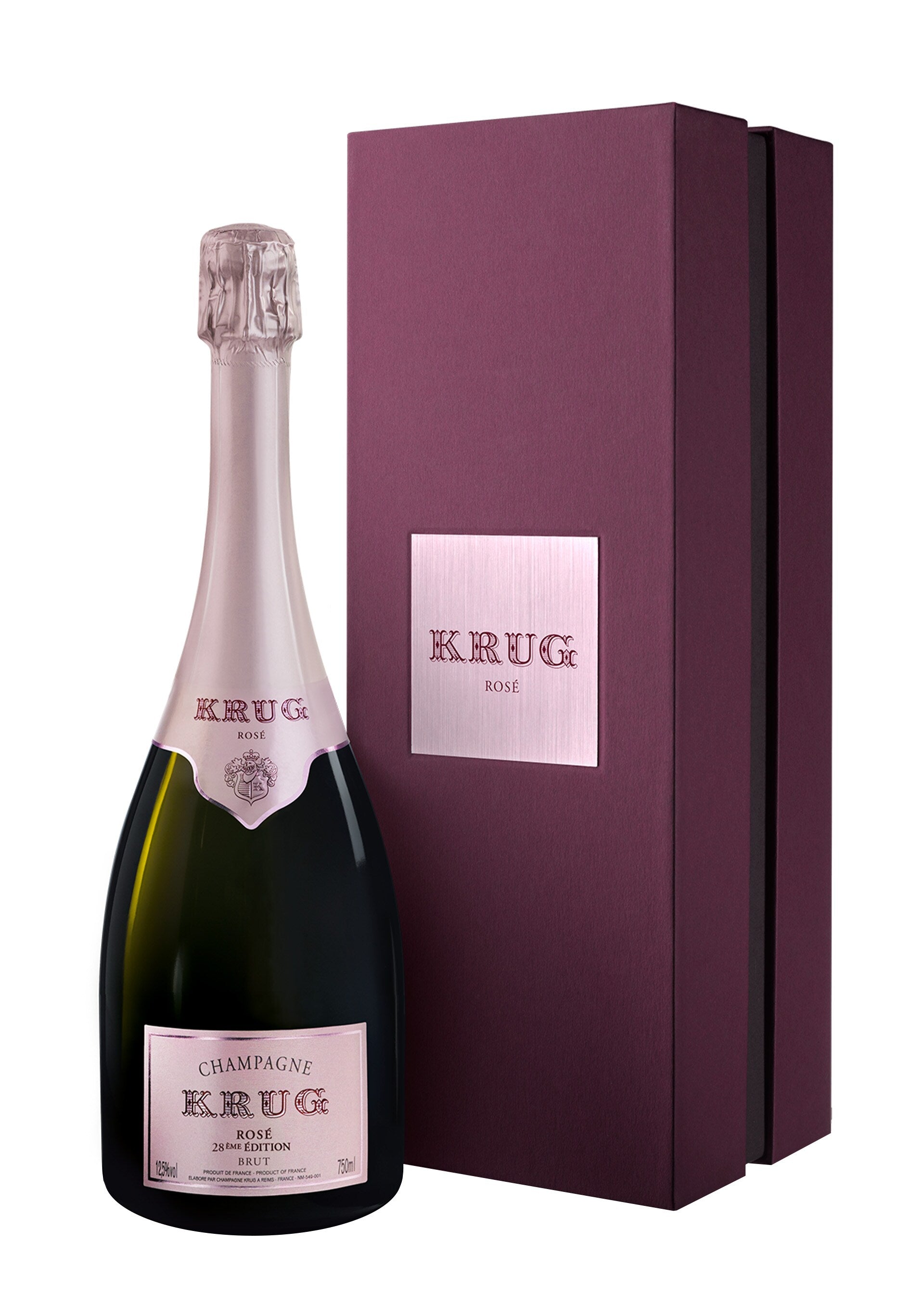 Krug Rosé 28ème édition - Bouteille sous coffret - 75 cL