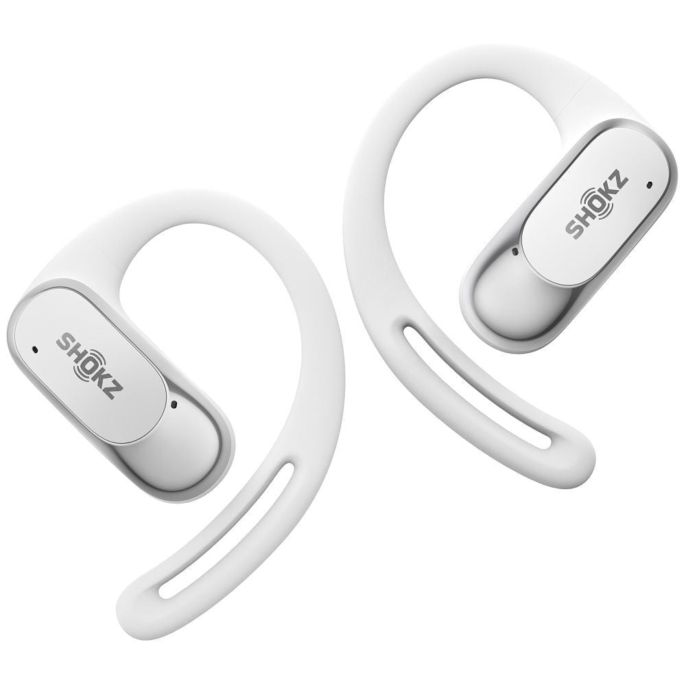 SHOKZ - Écouteurs sans fil à oreilles libres OPENFIT AIR - BLANC