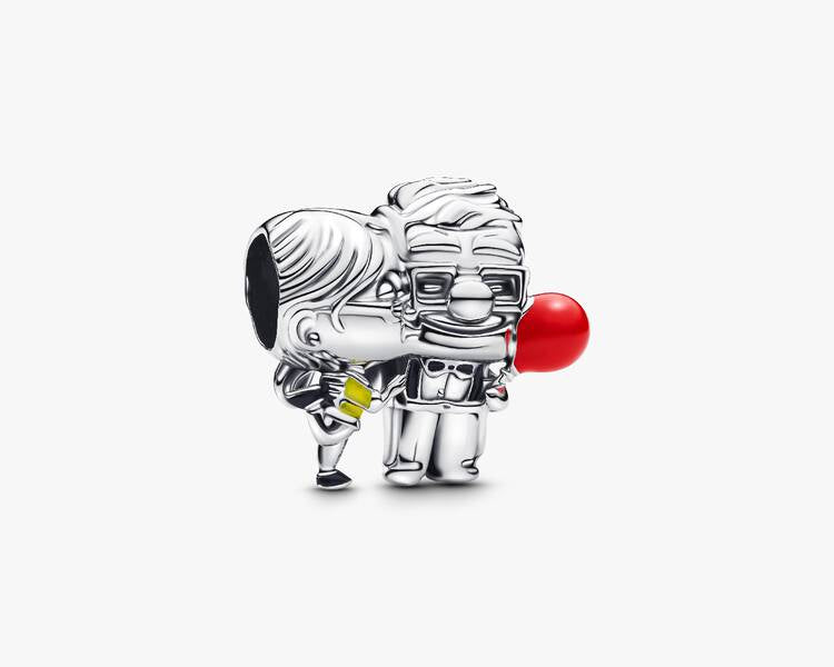 PANDORA - Charm Disney Pixar Carl & Ellie - Argent Massif