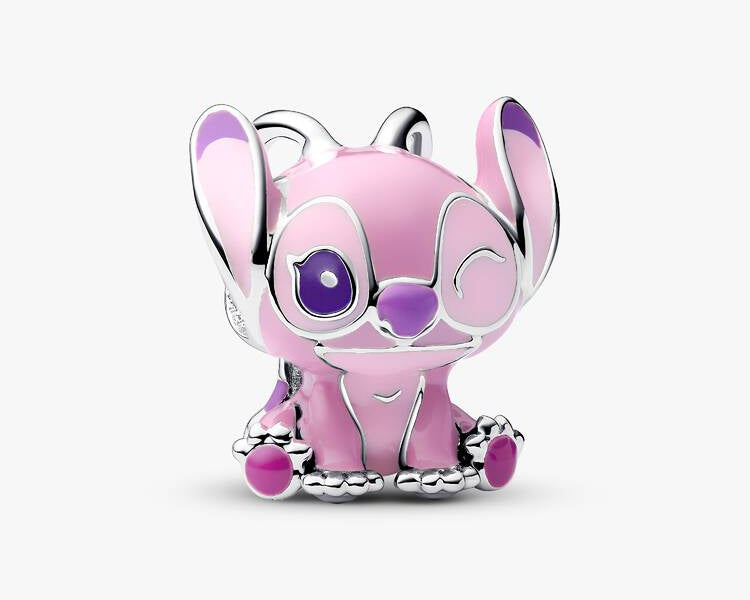 PANDORA - Charm Disney Lilo & Stitch Angel - Argent Massif