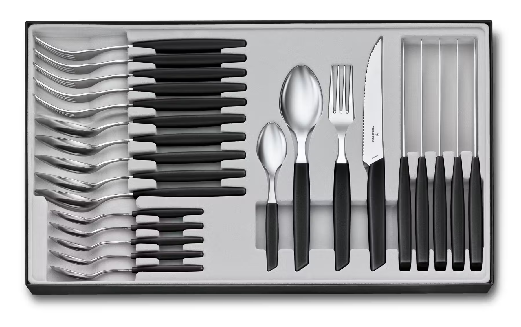 VICTORINOX - Ménagère Swiss Modern - 24 pièces - 12 cm