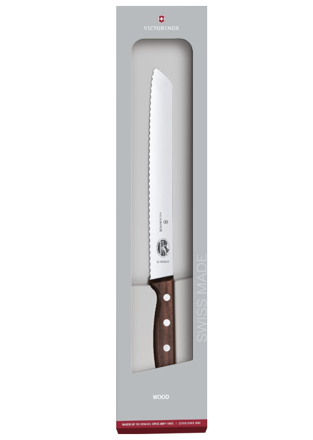 VICTORINOX - Couteau à pain Wood - 21 cm