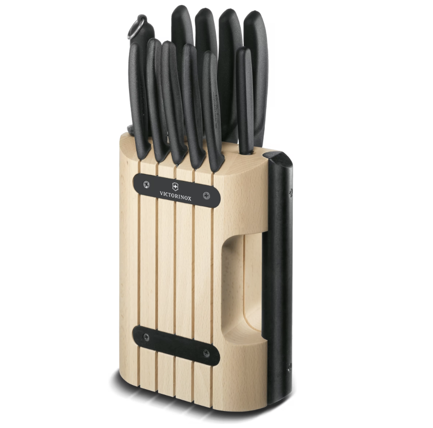 VICTORINOX - Bloc couteau cuisine - Swiss Classic - 11 pièces - 22cm