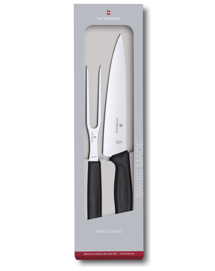 VICTORINOX - Set à découper Swiss Classic - 2 pièces - 19 cm
