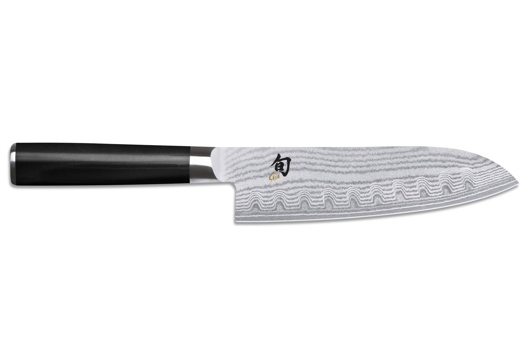 KAI - Couteau japonais Kai Shun Classic - Couteau santoku 18 cm à lame alvéolée