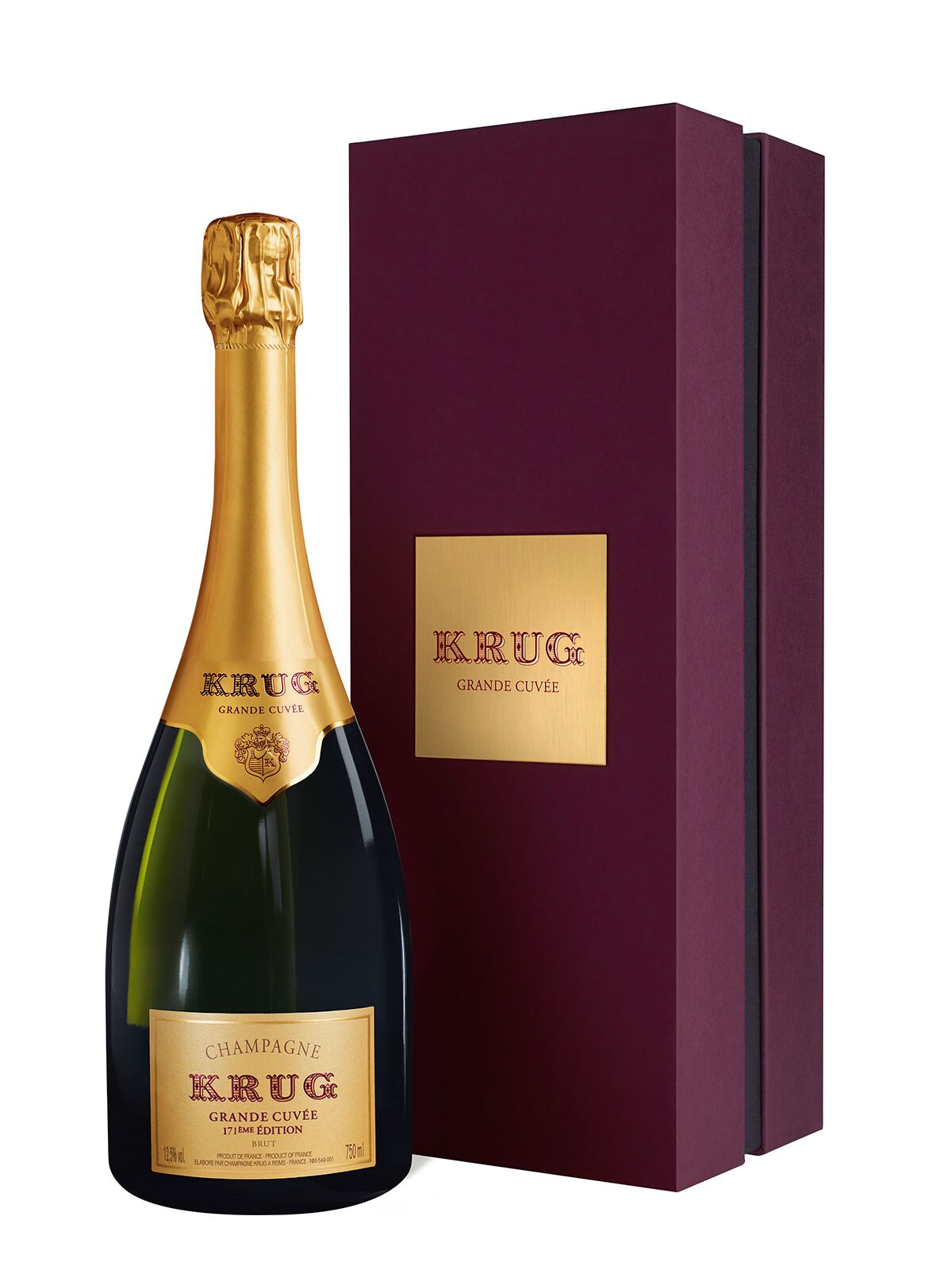 Krug Grande Cuvée 171ème Édition - Bouteille sous coffret - 75 cL