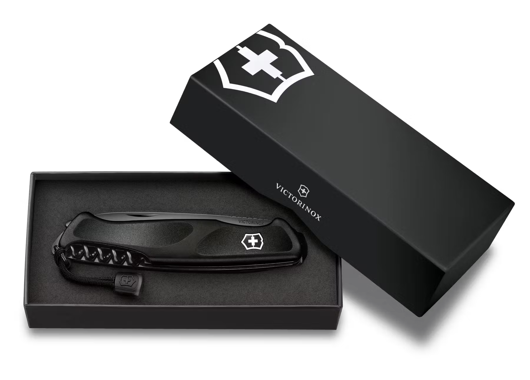 VICTORINOX - Couteau Ranger 55 Grip - Onyx Black