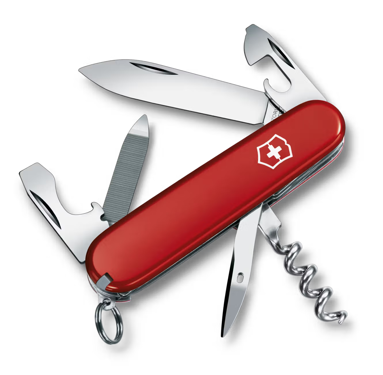 VICTORINOX - Couteau Sportsman - Rouge