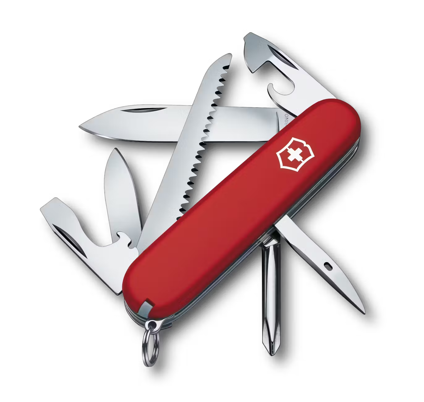 VICTORINOX - Couteau Hiker - Rouge