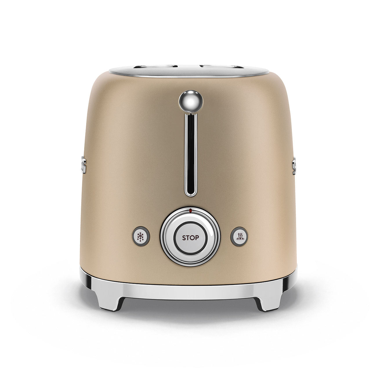 SMEG Grille-pain 2 tranches TSF01CHMEU – Or mat