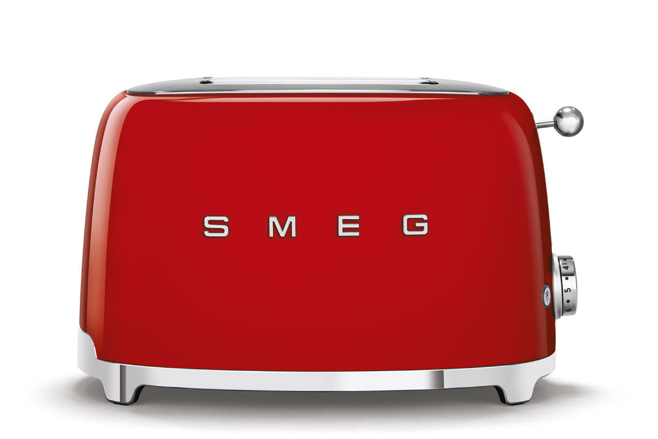 SMEG Grille-pain 2 tranches TSF01RDEU - Rouge
