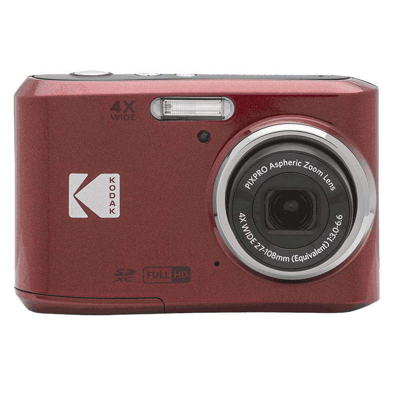 KODAK - APPAREIL PHOTO PIXPRO FZ45 - ROUGE
