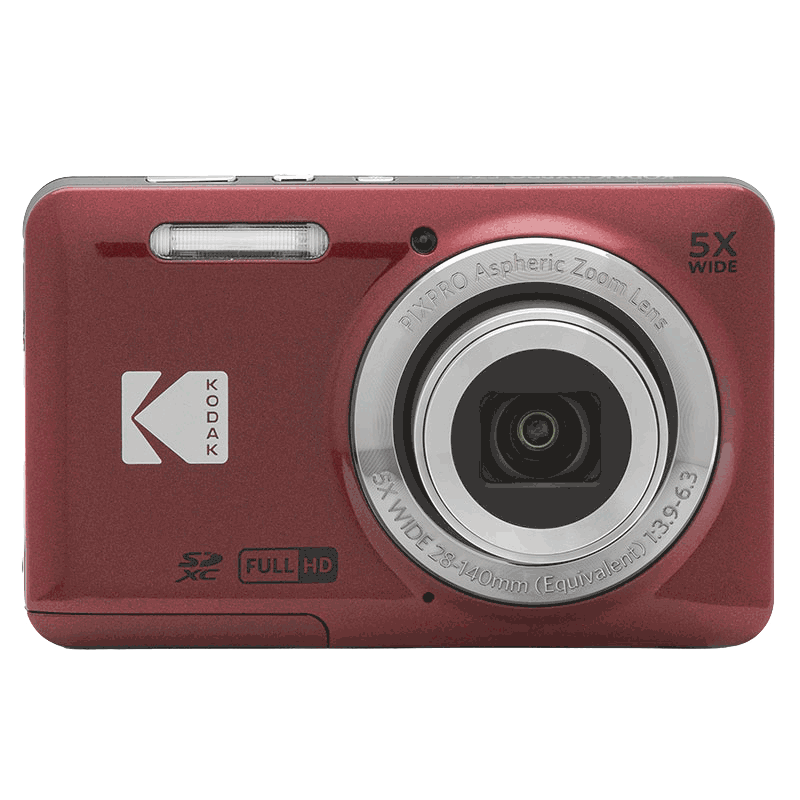 KODAK - APPAREIL PHOTO PIXPRO FZ55 - ROUGE
